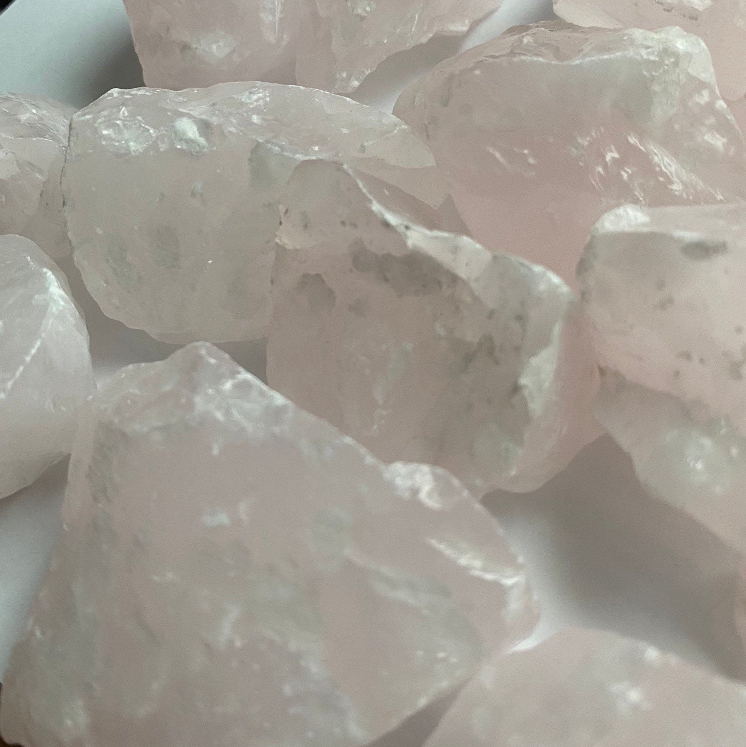 Raw Pink Mangano Calcite Tumble | UV Reactive Calcite | Blacklight Crystal | Pink Calcite | Manganoan Calcite | Cool Glowing Crystal